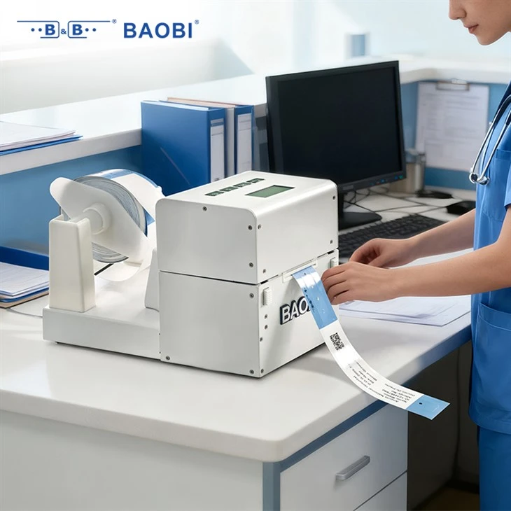 (2)Barcode Wristband Printer BB720A